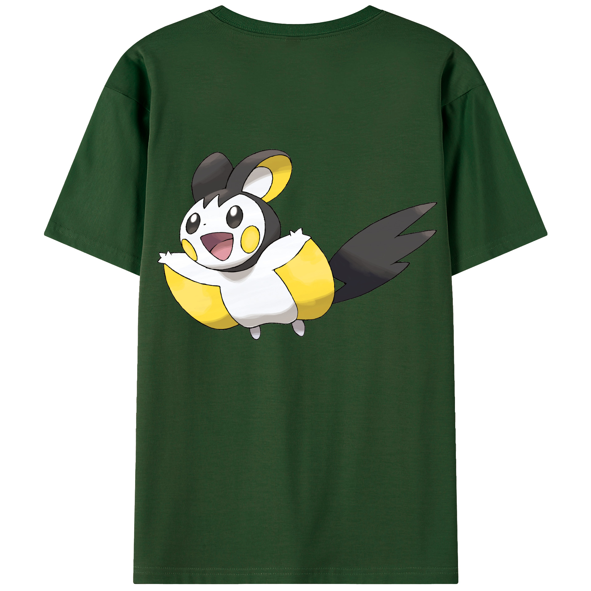 （画像用） ポケットモンスター Pokémon 綿100％半袖Tシャツ（背面プリント）